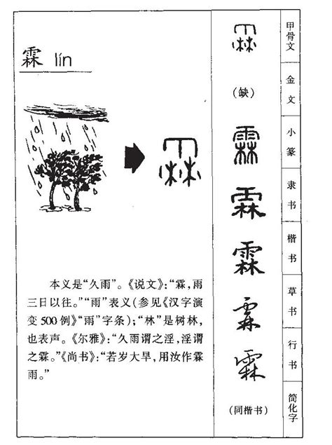 霖字意思|霖的意思，霖字的意思